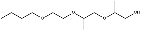 2-[2-(2-butoxyethoxy)propoxy]propan-1-ol Struktur