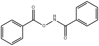 N-(benzoyloxy)benzamide Struktur