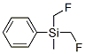 Benzene,  [bis(fluoromethyl)methylsilyl]- Struktur