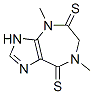 Imidazo[4,5-e][1,4]diazepine-5,8-dithione,  3,4,6,7-tetrahydro-4,7-dimethyl- Struktur