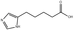 1H-Imidazole-5-pentanoic  acid Struktur