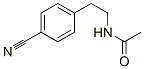 Acetamide,  N-[2-(4-cyanophenyl)ethyl]- Struktur