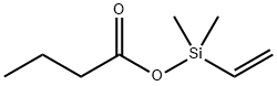 Butanoic  acid,  ethenyldimethylsilyl  ester Struktur