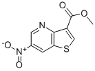 METHYL 6-NITROTHIENO[3,2-B]PYRIDINE-3-CARBOXYLATE Struktur