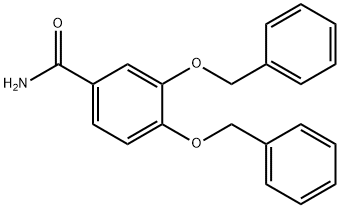 3,4-BIS(BENZYLOXY)BENZAMIDE Struktur