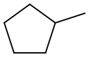 Methylcyclopentane Structure