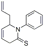 2(1H)-Pyridinethione,  3,6-dihydro-1-phenyl-6-(2-propen-1-yl)- Struktur