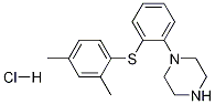 1-[2-(2,4-DiMethylphenylsulfanyl)phenyl]piperazine Hydrochloride