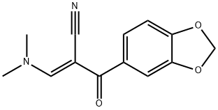 2-[(DIMETHYLAMINO)METHYLENE]-3-(3,4-METHYLENEDIOXYPHENYL)-3-OXO-PROPANENITRILE price.