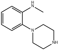 Benzenamine, N-methyl-2-(1-piperazinyl)- (9CI) Struktur