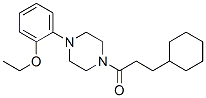 4-(3-cyclohexylpropionyl)-1-(2-ethoxyphenyl)piperazine Struktur