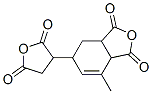 6-(2,5-dioxooxolan-3-yl)-4-methyl-3a,6,7,7a-tetrahydroisobenzofuran-1,3-dione Struktur