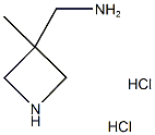 3-METHYL-3-AMINOMETHYLAZETIDINE DIHYDROCHLORIDE Struktur