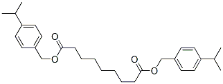 Azelaic acid bis(p-isopropylbenzyl) ester Struktur