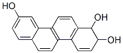 9-hydroxy-1,2-dihydro-1,2-dihydroxychrysene Struktur