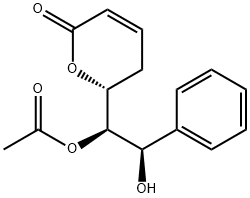 [S,(+)]-6β-[(1S,2S)-1-Acetyloxy-2-hydroxy-2-phenylethyl]-5,6-dihydro-2H-pyran-2-one