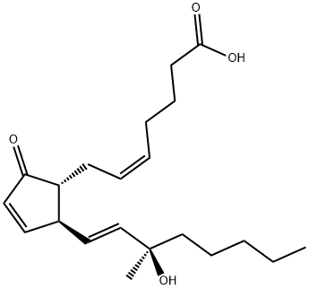 15(R)-15-METHYL PROSTAGLANDIN A2 Struktur