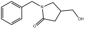 1-BENZYL-4-(HYDROXYMETHYL)PYRROLIDIN-2-ONE Struktur