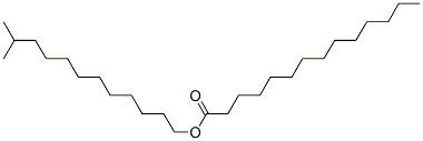 ISOTRIDECYL MYRISTATE Struktur