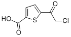 2-Thiophenecarboxylic acid, 5-(chloroacetyl)- (9CI) Struktur