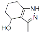 1H-Indazol-4-ol,  4,5,6,7-tetrahydro-3-methyl- Struktur