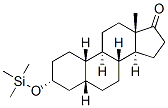 3alpha-Trimethylsilyloxy-5beta-19-norandrostan-17-one Struktur