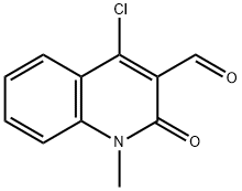 4-Chloro-3-forMyl-1-Methyl-2(1H)-quinolinone Struktur