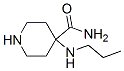 4-(propylamino)piperidine-4-carboxamide Struktur