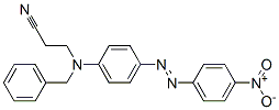 3-[[4-[(4-Nitrophenyl)azo]phenyl]benzylamino]propanenitrile Struktur