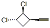 Cyclobutane, 1,2-dichloro-3-ethynyl-, (1alpha,2beta,3beta)- (9CI) Struktur