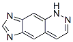 1H-Imidazo[4,5-g]cinnoline(9CI) Struktur