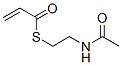 S-acrylyl-N-acetylcysteamine Struktur