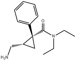 左旋體米那普侖, 96847-55-1, 結(jié)構(gòu)式