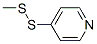 methyl 4-pyridyl disulfide Struktur