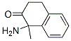 1-amino-1-methyl-2-tetralone Struktur