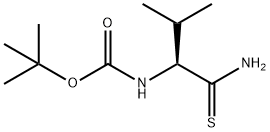 BOC-L-VALINE THIOAMIDE Struktur