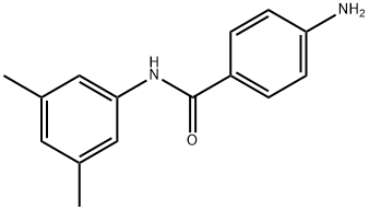 4-AMINO-N-(3,5-DIMETHYLPHENYL)BENZAMIDE Struktur