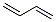 buta-1,3-diene Struktur