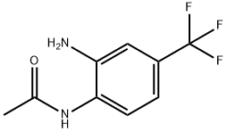 N1-[2-AMINO-4-(TRIFLUOROMETHYL)PHENYL]ACETAMIDE Struktur