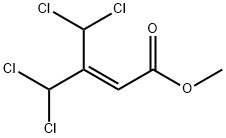 4,4-Dichloro-3-(dichloroMethyl)crotonic Acid Methyl Ester Struktur