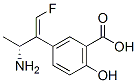 beta-fluoromethylene-3-tyrosine Struktur