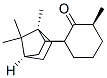 (1alpha,2beta,4alpha)-2-methyl-6-(1,7,7-trimethylbicyclo[2.2.1]hept-2-yl)cyclohexan-1-one  Struktur