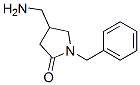 4-(aminomethyl)-1-benzyl-pyrrolidin-2-one Struktur