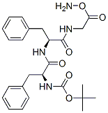 tert-butyloxycarbonyl-phenylalanyl-phenylalanyl-glycine hydroxylamine Struktur