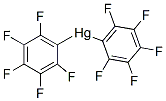 Bis-(pentafluorophenyl)-mercury Struktur