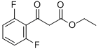 ethyl 3-(2,6-difluorophenyl)-3-oxopropanoate Struktur