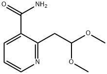 2-(2,2-diMethoxyethyl)nicotinaMide Struktur