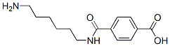 4-[[(6-aminohexyl)amino]carbonyl]benzoic acid  Struktur