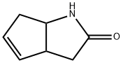 Cyclopenta[b]pyrrol-2(1H)-one, 3,3a,6,6a-tetrahydro- (9CI) Struktur