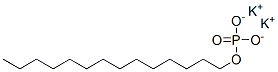 1-Tetradecanol, phosphate, potassium salt Struktur